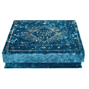 Deluxe Tarot Card Set 78 Cards Guidebook Velvet Storage Box Spiritual Gift Set